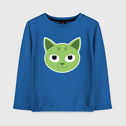 Детский лонгслив Green Cat