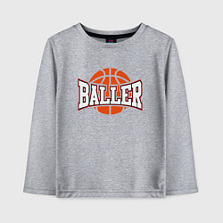 Детский лонгслив Baller