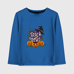 Детский лонгслив Trick or treat