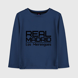 Детский лонгслив Real Madrid: Los Merengues