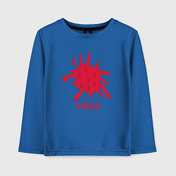 Детский лонгслив Virus