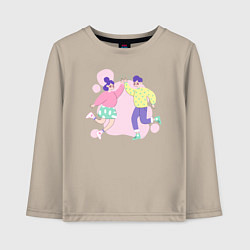 Детский лонгслив Танец