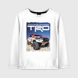 Детский лонгслив Toyota Racing Development, desert