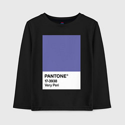 Детский лонгслив Цвет Pantone 2022 года - Very Peri