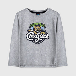 Детский лонгслив Kane County Cougars - baseball team