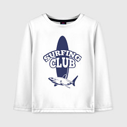 Детский лонгслив Surfing club