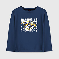 Детский лонгслив Nashville Predators, Нэшвилл Предаторз