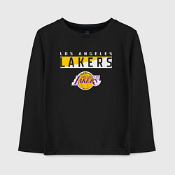 Детский лонгслив LA LAKERS NBA ЛЕЙКЕРС НБА