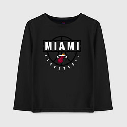 Детский лонгслив MIAMI HEAT NBA МАЯМИ ХИТ НБА