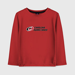 Детский лонгслив Carolina Hurricanes Каролина Харрикейнз