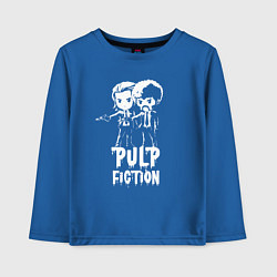 Лонгслив хлопковый детский Pulp Fiction Hype, цвет: синий