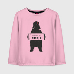 Детский лонгслив Russia - Bear