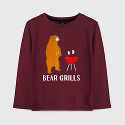 Детский лонгслив Bear Grills Беар Гриллс