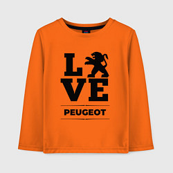 Детский лонгслив Peugeot Love Classic