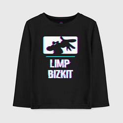 Детский лонгслив Limp Bizkit Glitch Rock