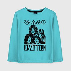 Детский лонгслив Led Zeppelin Black