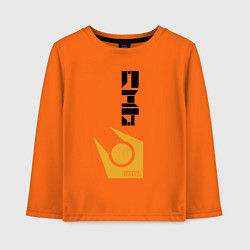 Лонгслив хлопковый детский Half life - city17, цвет: оранжевый
