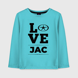 Детский лонгслив JAC Love Classic