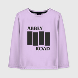 Лонгслив хлопковый детский Abbey Road - The Beatles, цвет: лаванда
