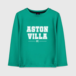 Детский лонгслив Aston Villa football club классика