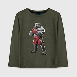 Детский лонгслив Питбуль - Смешанные единоборства - MMA