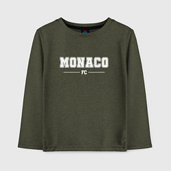 Детский лонгслив Monaco football club классика