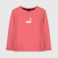 Детский лонгслив Minimal goose