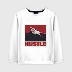 Детский лонгслив Rodman hustle