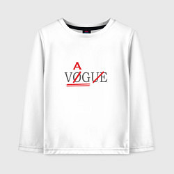 Детский лонгслив VAG not VOGUE