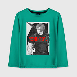 Лонгслив хлопковый детский Леон с базукой - Resident, цвет: зеленый