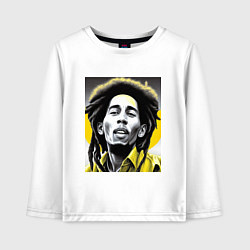 Детский лонгслив Bob Marley Digital Art