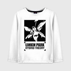 Лонгслив хлопковый детский LP Hybrid Theory, цвет: белый