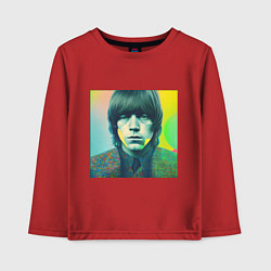 Детский лонгслив Brian Jones Pop Glitch Art