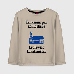 Детский лонгслив Калининград