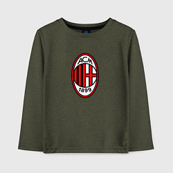 Детский лонгслив Футбольный клуб Milan