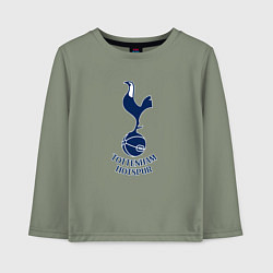 Лонгслив хлопковый детский Tottenham Hotspur fc sport, цвет: авокадо