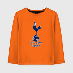 Лонгслив хлопковый детский Tottenham Hotspur fc sport, цвет: оранжевый