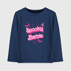 Детский лонгслив Spooky Barbie