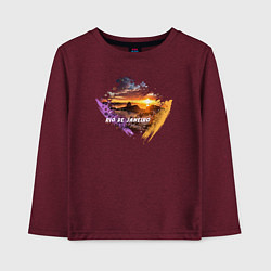 Детский лонгслив Бразилия: Рио