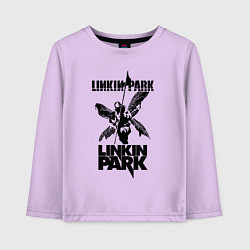 Лонгслив хлопковый детский LP - hybrid theory, цвет: лаванда