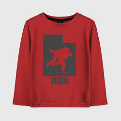 Детский лонгслив Дзюдоисты