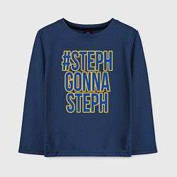 Детский лонгслив Steph gonna Steph