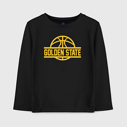 Детский лонгслив Golden State team