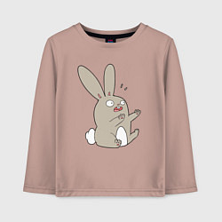 Детский лонгслив Funny bunny