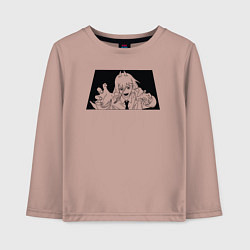 Детский лонгслив Пауэр из Человек Бензопила