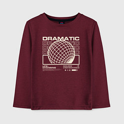 Детский лонгслив Dramatic