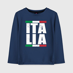 Детский лонгслив Italia