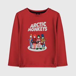 Детский лонгслив Arctic Monkeys clowns