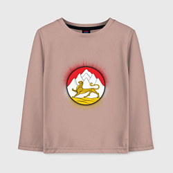 Детский лонгслив Герб Осетии