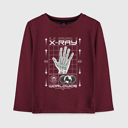 Детский лонгслив X-ray streetwear